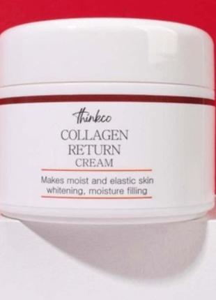 Крем для лица с коллагеном thinkco collagen return cream2 фото