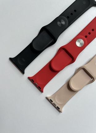 Ремінець силіконовийr apple watch band 38mm 40mm9 фото