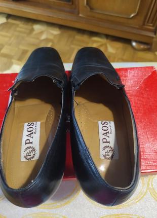 Шкіряні італійські туфельки 35