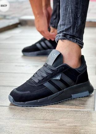 Кросівки чоловічі, верх: замш