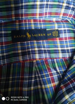 Сорочка чоловіча ralph lauren розмір s (рубашка мужская)2 фото