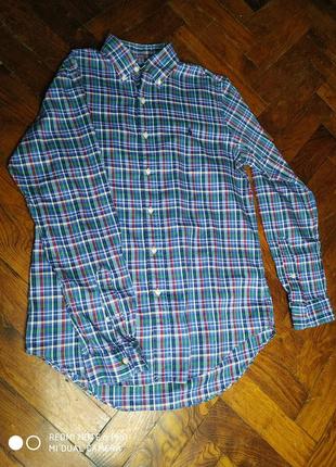 Сорочка чоловіча ralph lauren розмір s (рубашка мужская)4 фото