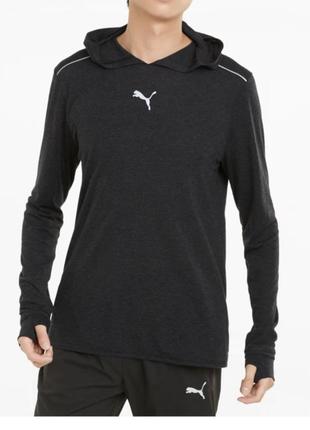 Олімпійка для пробіжок puma wool men's running midlayer1 фото