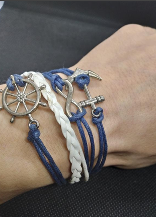 Браслет унисекс морская тема