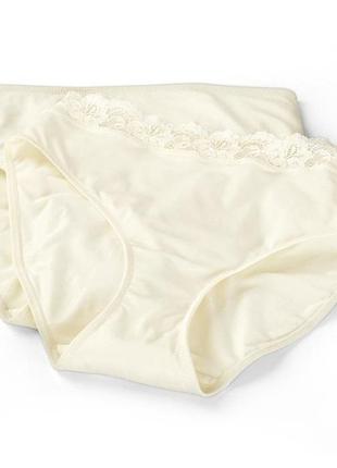 Фірмові шовковисті трусики (2шт) від tcm tchibo.німеччина.оригінал!