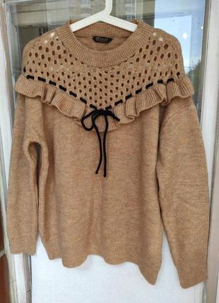 Шикарный свитер в стиле ретро