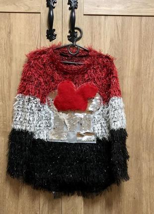 Тепла кофта 6-7 рочків