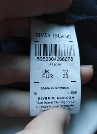 Чёрная блуза river island4 фото