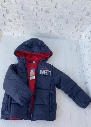 Куртка демісезонна lupilu для дівчинки, р. 104 (арт 1610)