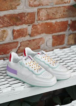 Жіночі  кросівки  no brand low shadow white violet женские кроссовки