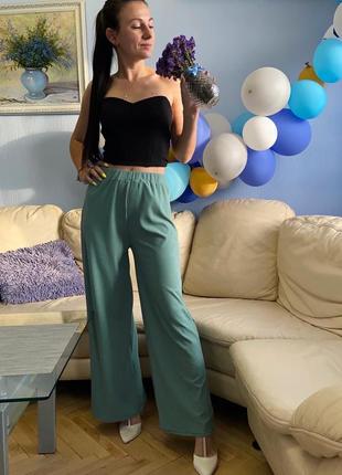 Брюки палаццо 3