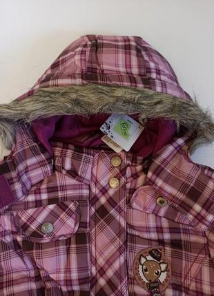Куртка для дівчинки демисезон lupilu.брендовий одяг stock4 фото