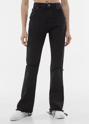 Чорні джинси кльош нові