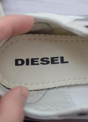 Світло-сірі жіночі кросівки diesel, 38 розмір. оригінал5 фото