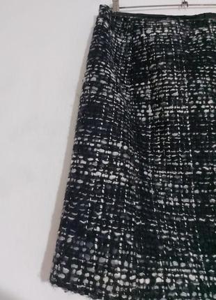 Вязаная шерстяная юбка шерсть, мохер max mara8 фото
