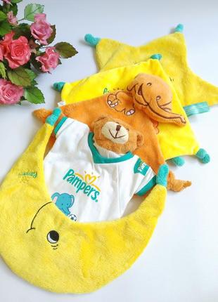 Pampers м'яка іграшка комфортер сплюшка