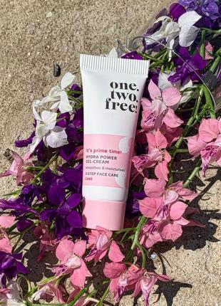 Зволожуючий гель для обличчя one.two.free! hydra power gel-cream