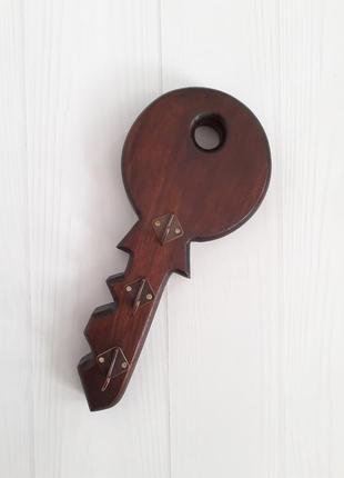 Ключниця настінна органайзер для ключів ключниця холдер тримач панно макраме