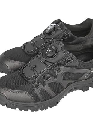 Кроссовки мужские han-wild h511-83a black р.43 спортивные с мягким задником и автоматической пряжкой 6шт