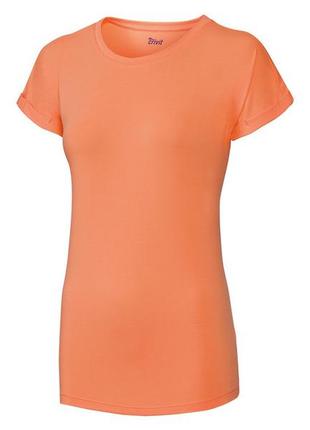 Спортивная футболка для женщины crivit 348401 s оранжевый 68766