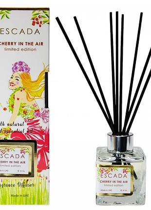 Аромат для дому 🌸 аромадіфузор escada cherry in the air brand collection 85 мл