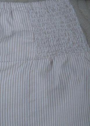 Натуральні літні капрі бриджі штани soyaconcept р. l (данія). можна для вагітних.4 фото