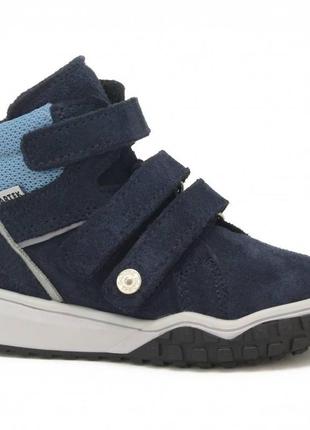 Ботинки утепленные синего цвета для мальчика (21 размер)  bartek 5903607689492