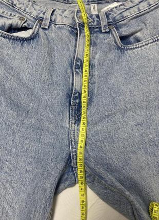 Плотний джинс, варені широкі джинси палаццо труби кльош8 фото