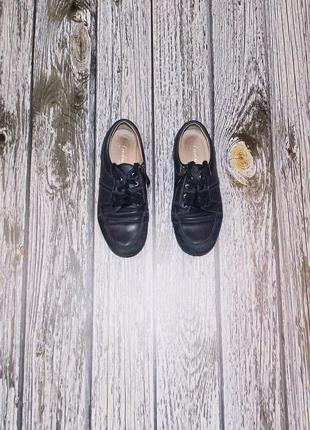 Кожаные туфли каприз для мальчика (22 см)1 фото