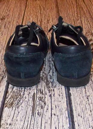 Кожаные туфли каприз для мальчика (22 см)2 фото