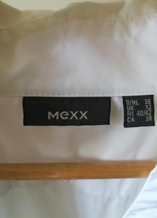 + подарок! рубашка классическая белая от mexx 38 размера2 фото