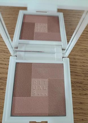 Cleopatra miracle sunglow cheek & eye glow powder pink brown 0,3 унції