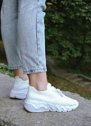 Жіночі кросівки  sneakers white v2 женские кроссовки