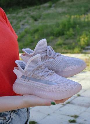 Жіночі кросівки  sneakers 350 pink женские кроссовки8 фото