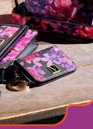 Идея для подарка кардхолдер мини кошелек брелок foldable card case victoria's secret виктория сикрет вікторія сікрет оригинал1 фото