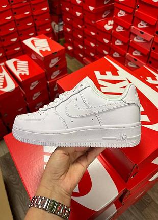 Кроссовки унисекс 👟 air force white nike/найк
