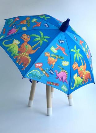 Парасолька для хлопчика, парасолька з динозаврами