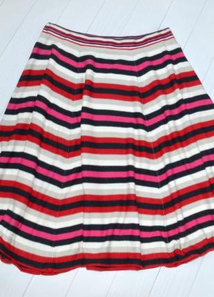 Вязаная трикотажная юбка miss selfridge, размер 38