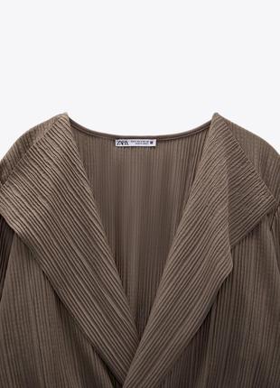 Топ, блуза, рубашка zara, коллекция 2022 года, размер s7 фото