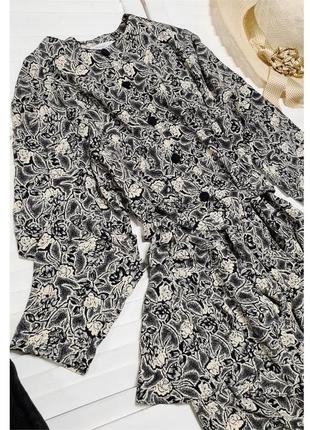 Платье st.michael миди с цветочным принтом