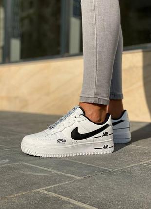 Кросівки nike air force 1 white black