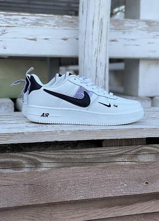 Кросівки nike air force 1 white black