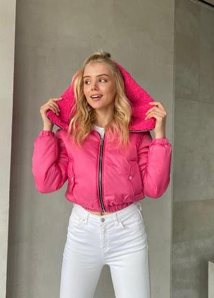Куртка volya малиновий