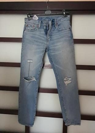 Джинсы levis's lot hi-ball big a premium, высокая посадка