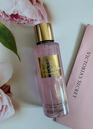 Спрей мыст лосьон pure seduction shimmer набор виктория сикрет выктория сикрет victoria