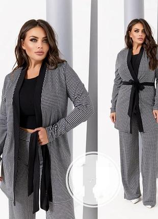 Стильний костюм: кардиган і штани