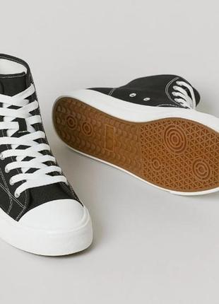 Чорні кеди h&m