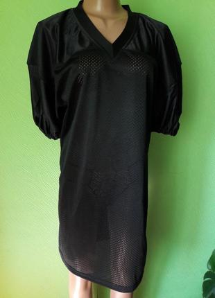 Стильна туніка теніска сітка