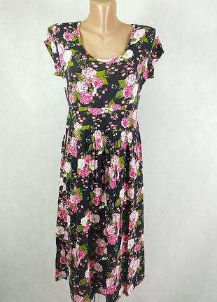 Платье в розы bodyflirt цветочный принт