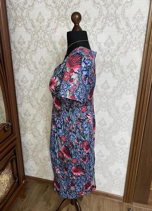 Розкішне плаття в квітковий принт “ asos “2 фото